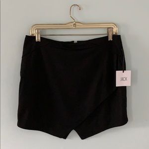 NWT Jack by BB Dakota Faux Wrap Mini Skirt